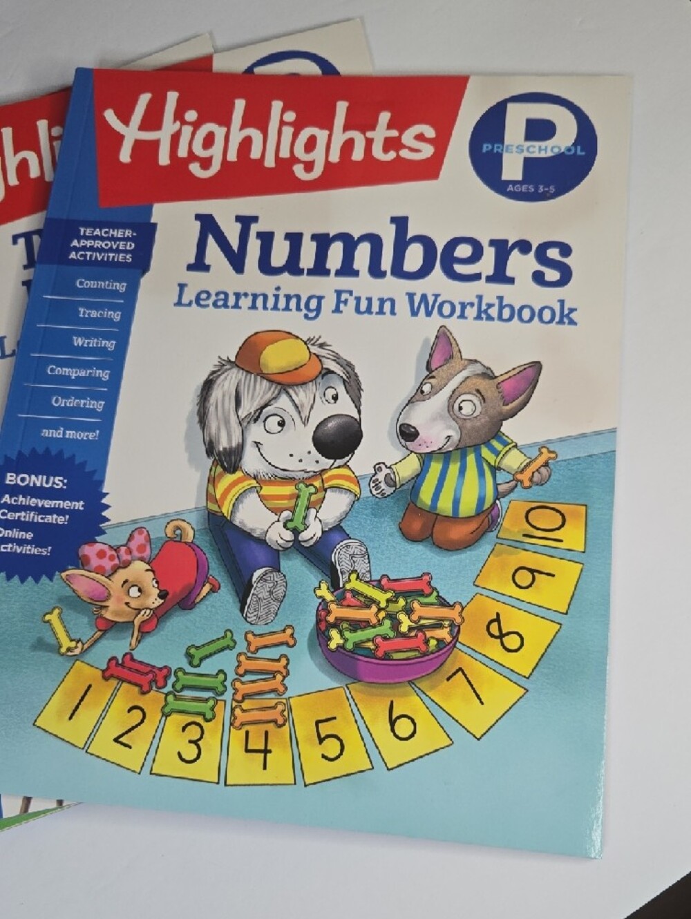 NEW Highlights Numbers Letters Pen Control Learning Fun Workbook Set - Picture 2 of 7